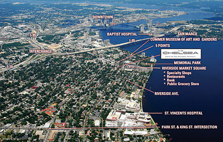 map of Jacksonville